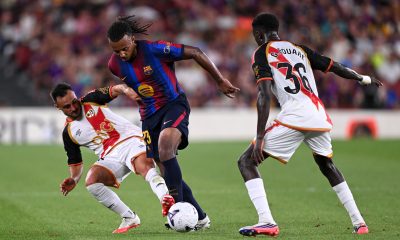 Jules Kounde of Barcelona