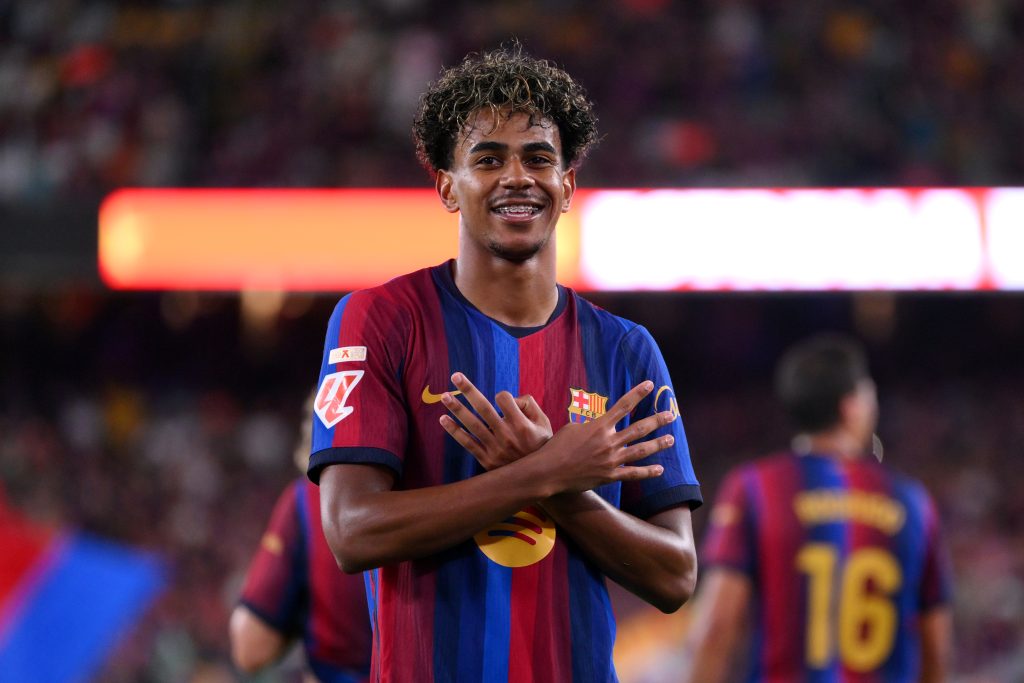 Lamine Yamal of Barcelona