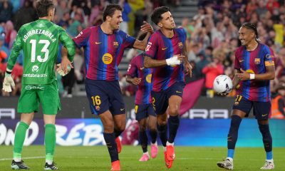 Joao Cancelo of FC Barcelona