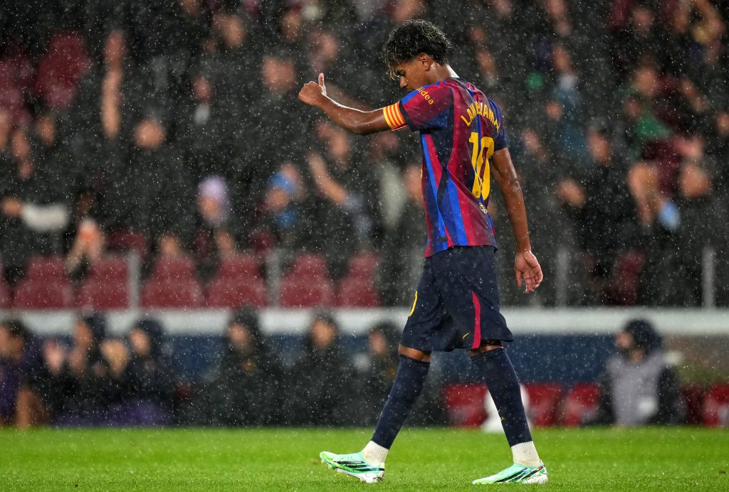 Lamine Yamal of Barcelona