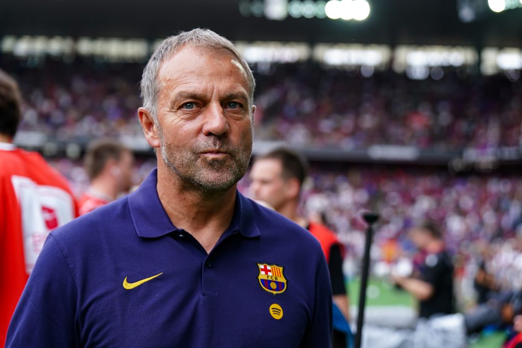 Hansi Flick, head coach of FC Barcelona