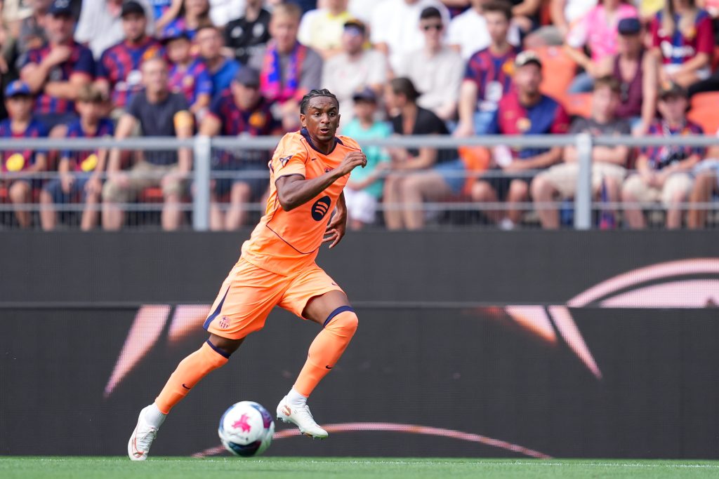 Alejandro Balde of Barcelona
