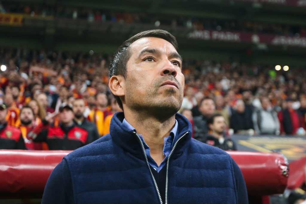 Head coach Giovanni van Bronckhorst of Feyenoord