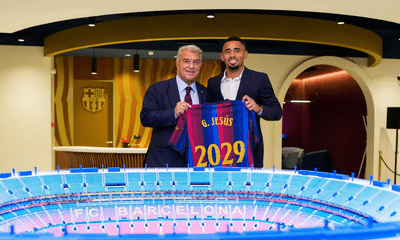 Gabriel Jesus of FC Barcelona