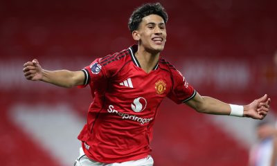 JJ Gabriel of Manchester United