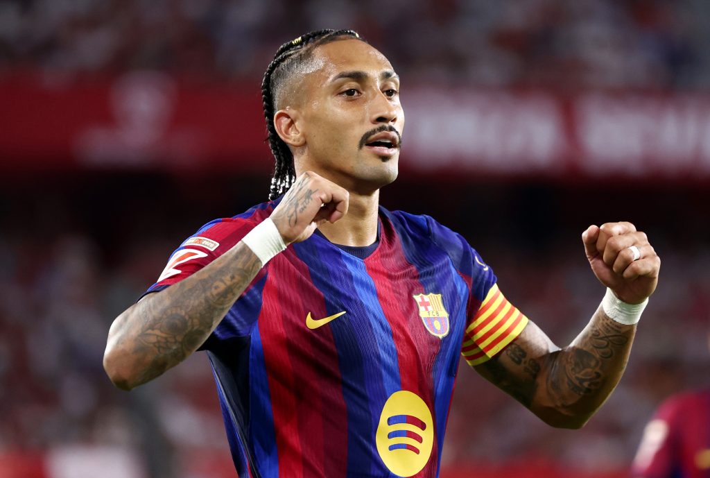 Raphinha of FC Barcelona