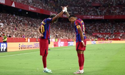 Raphinha, Lamine Yamal, Barcelona players