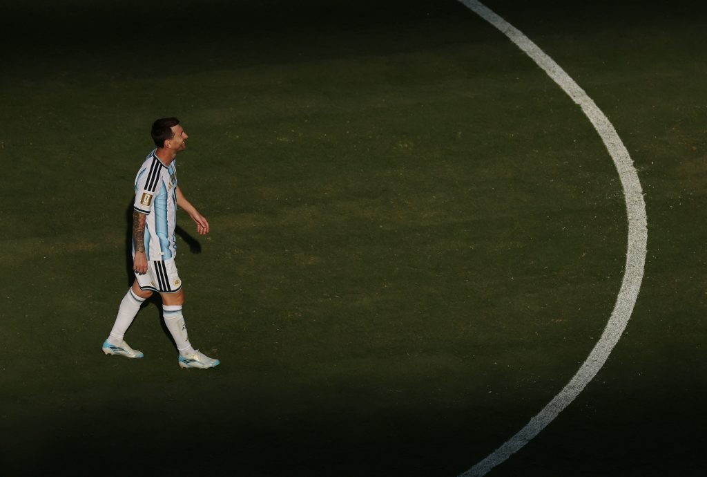 Lionel Messi of Argentina