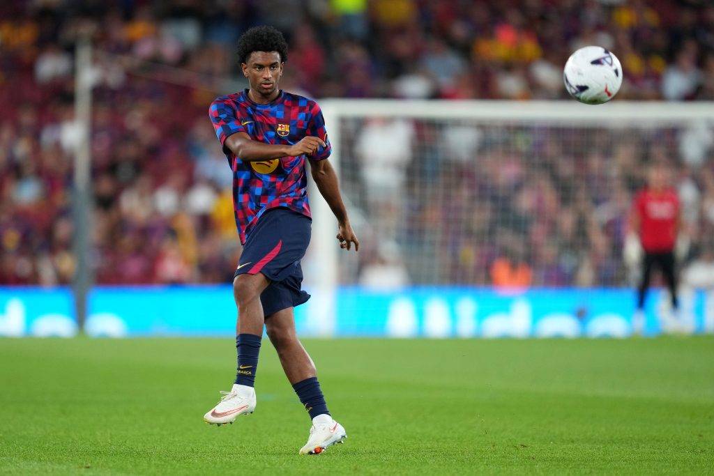 Alejandro Balde of Barcelona