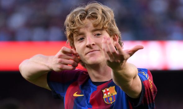 Anthony Gordon of FC Barcelona