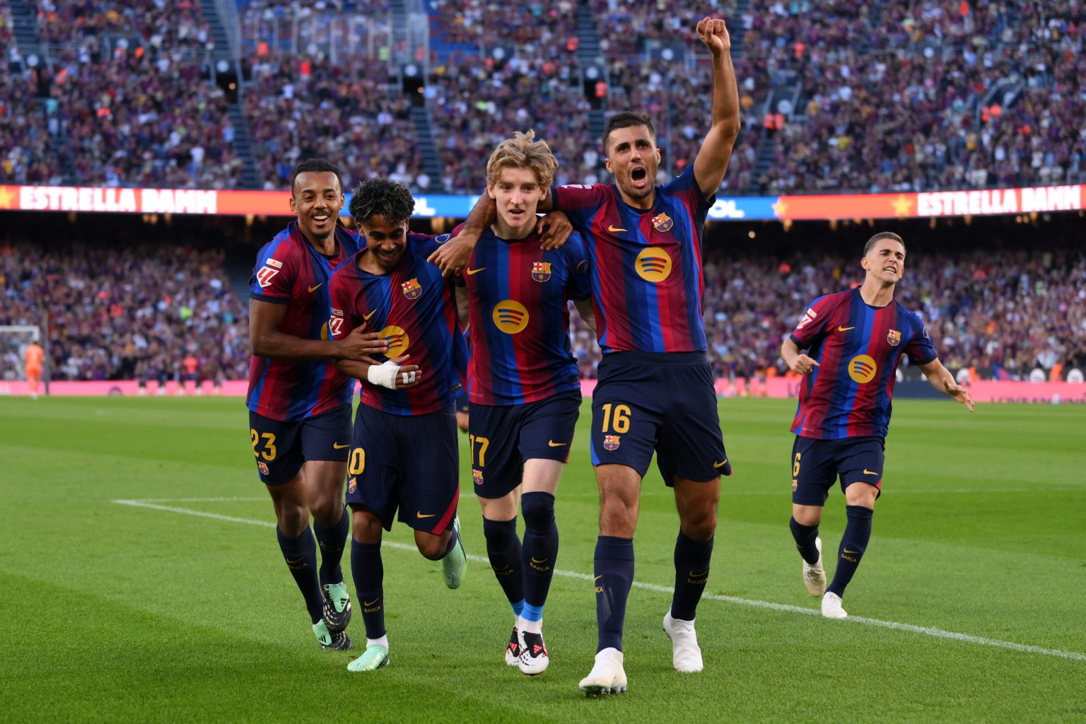 Gordon 9, Rodri 9 | Barcelona 3-0 Getafe: Player Ratings | Barca Universal