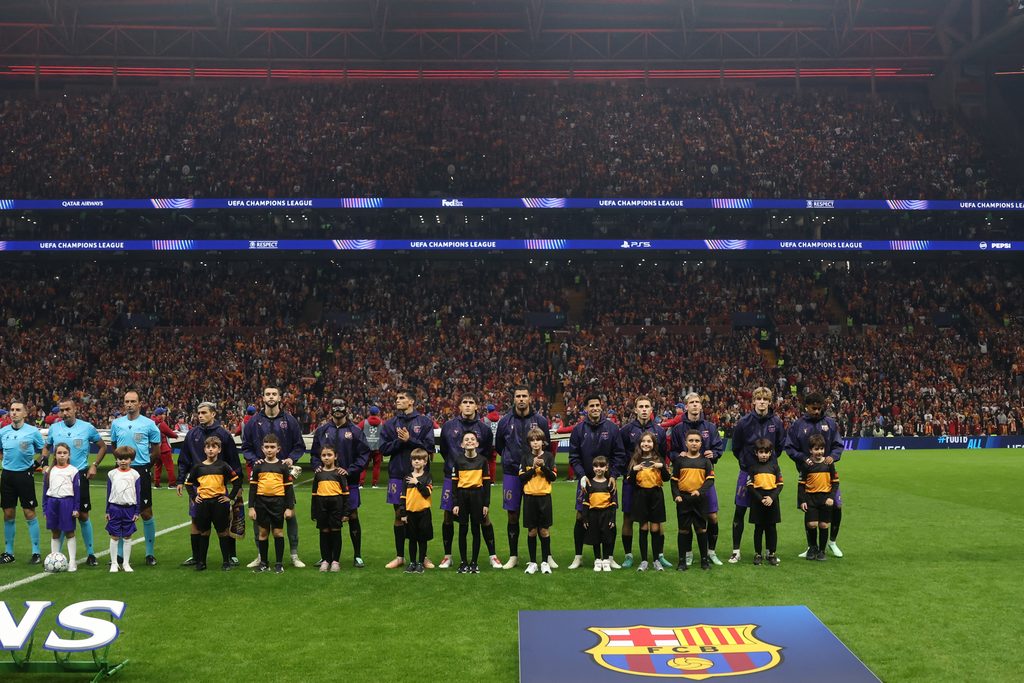 Barcelona players