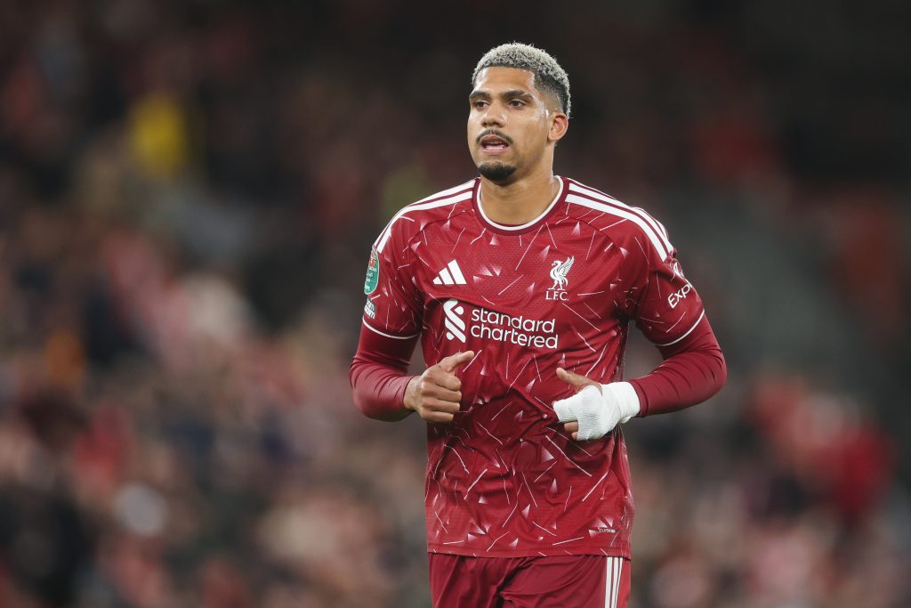 Ronald Araujo of Liverpool