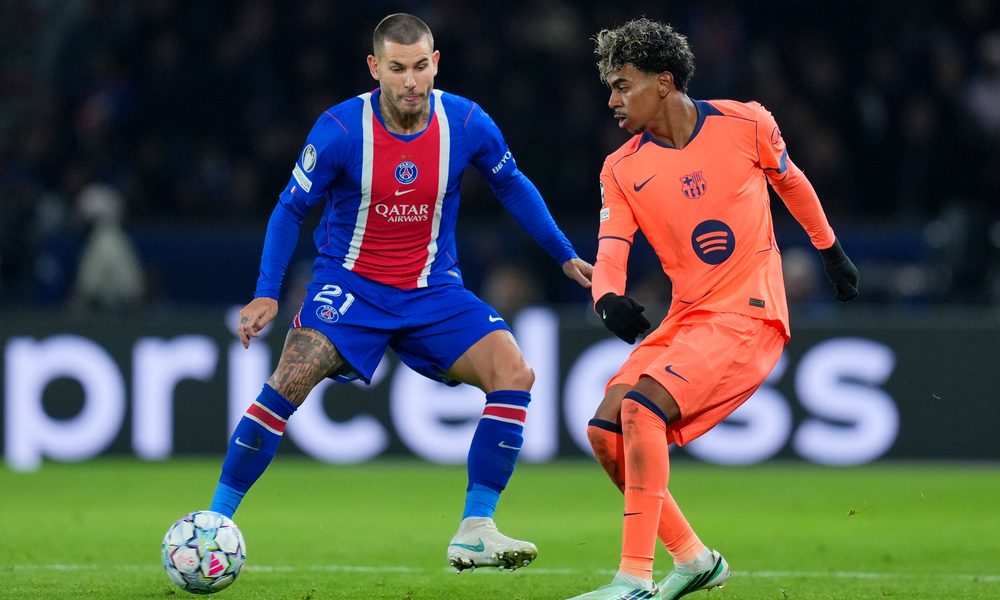 Lucas Hernandez explains aggressive approach against Lamine Yamal in ...